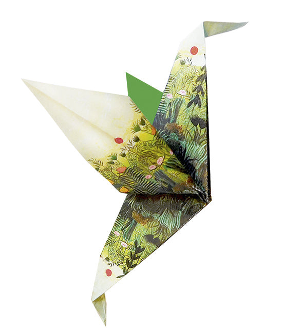 Art Origami - Henri Rousseau - Hummingbird
