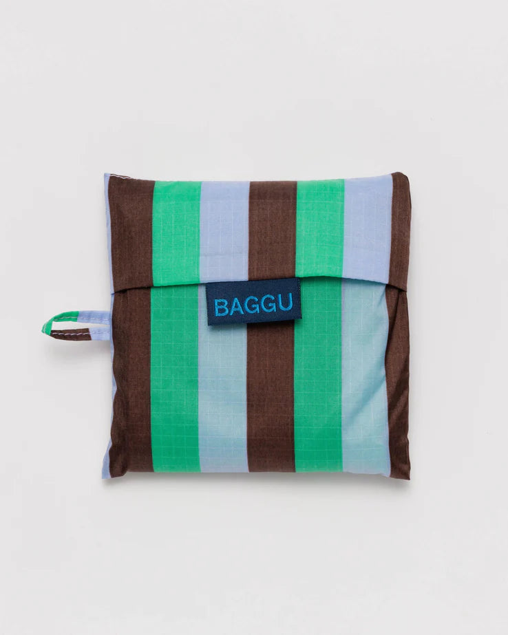 BAGGU Mint 90's Stripe