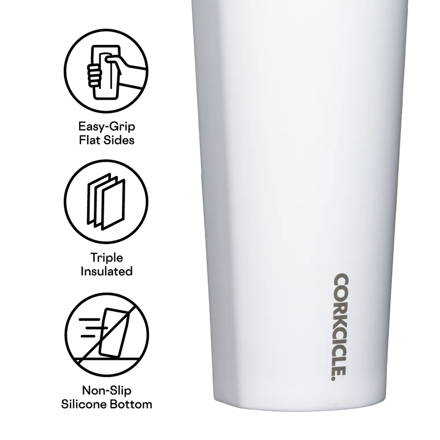 COLD CUP 24oz Insulated Tumbler : Gloss White
