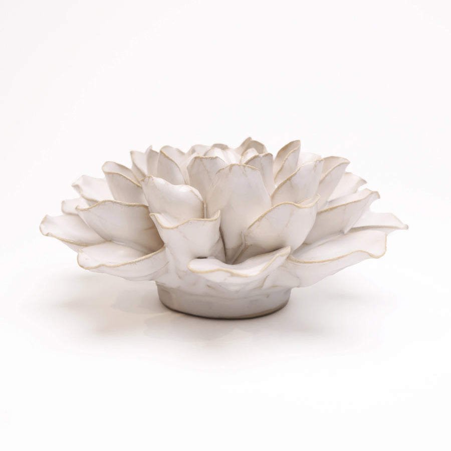 Ceramic Flower Wall Art Collection 13 White Flower