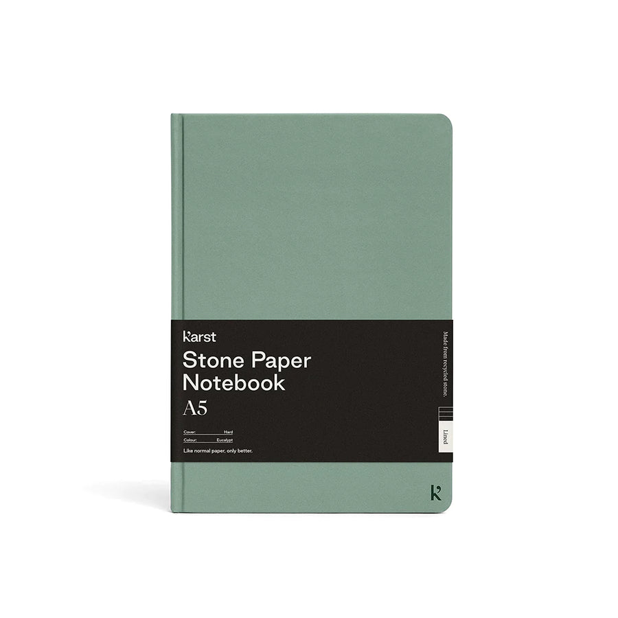 A5 Hardcover Notebook Lined - Glacier