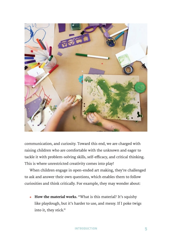 TinkerLab Art Starts: 52 Projects for Open-Ended Exploration