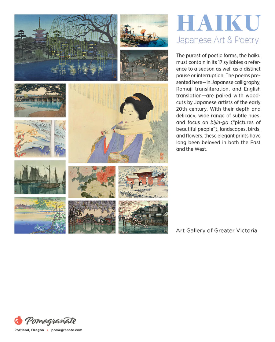 Haiku: Japanese Art and Poetry 2026 Mini Wall Calendar