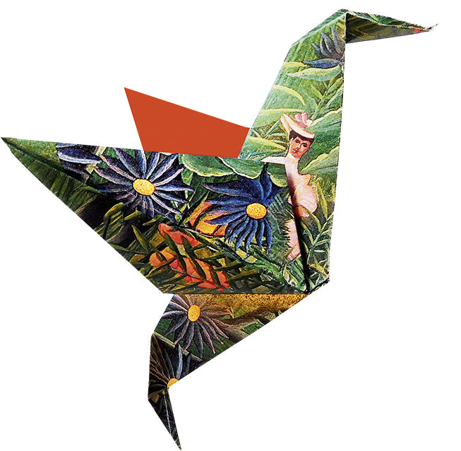Art Origami - Henri Rousseau - Hummingbird