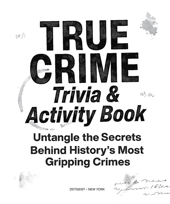 True Crime Trivia & Activity Book