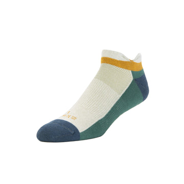 men's ascent - performance organic cotton no show - fir