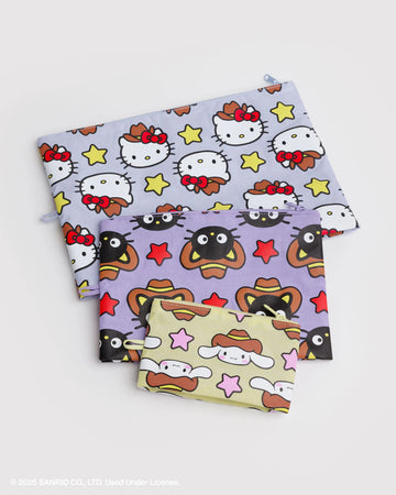 Go Pouch Set - Hello Kitty and Friends Western