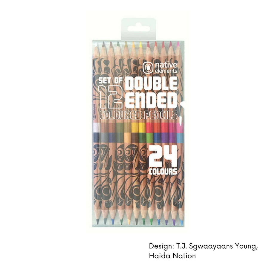 Duo Color Pencils w/ Contemporary Indigenous Art: Eagle