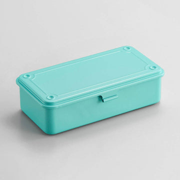 Toyo T-190 Steel Stackable Storage Box: Summer Emerald