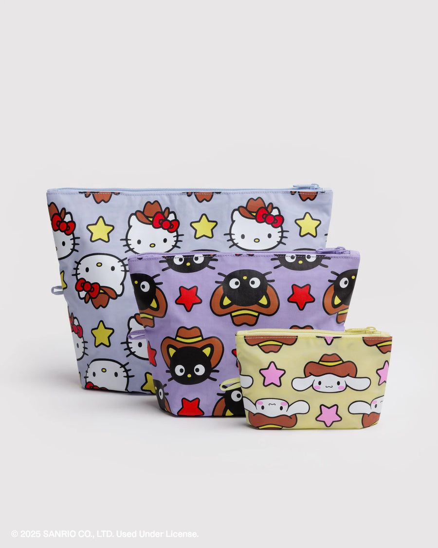 Go Pouch Set - Hello Kitty and Friends Western