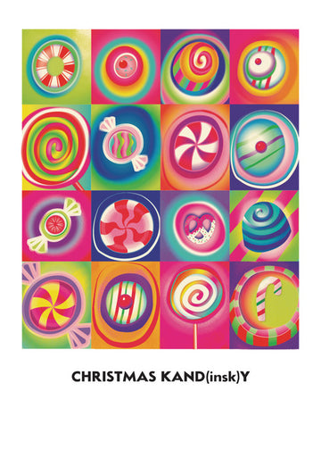 Christmas Kand(insk)y Individual Holiday Card