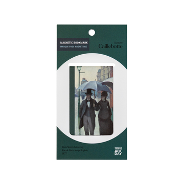 Magnetic Bookmark Gustave Caillebotte:  Paris; Rainy Day