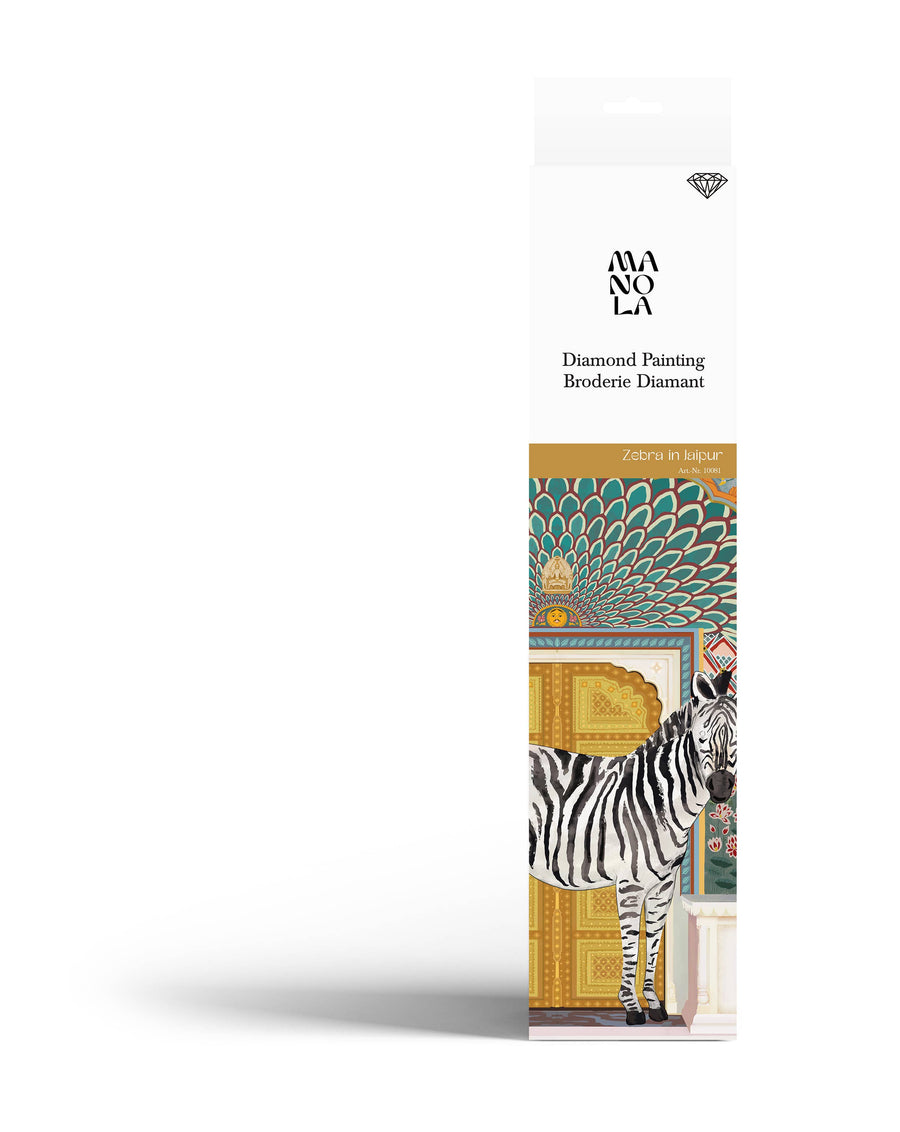 Diamond Painting Kit - Zebra in Jaipur