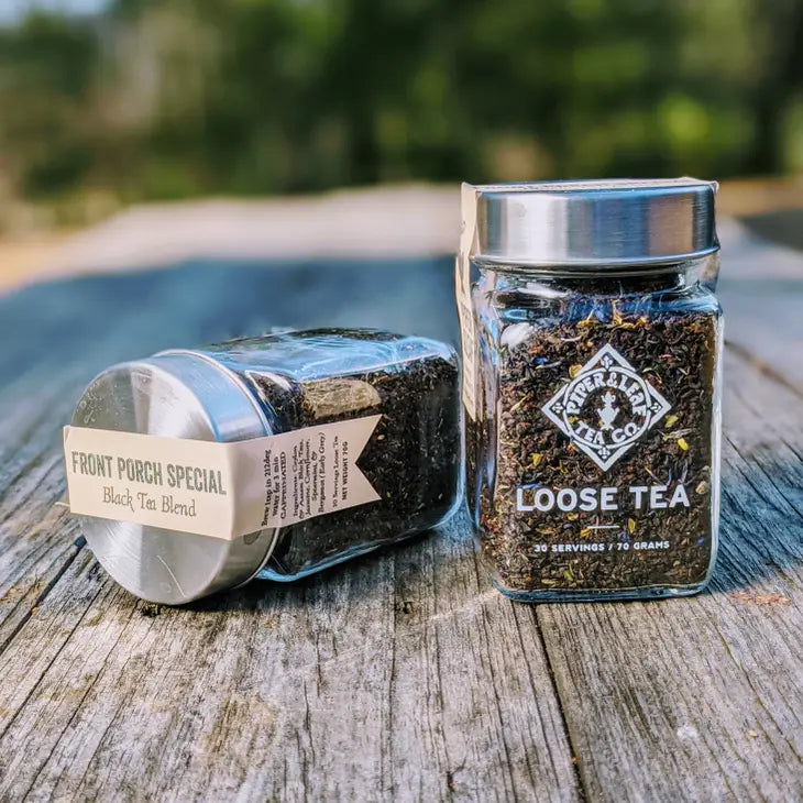 Front Porch Special Glass Jar of Loose Tea