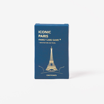 Iconic Paris Family Card Game