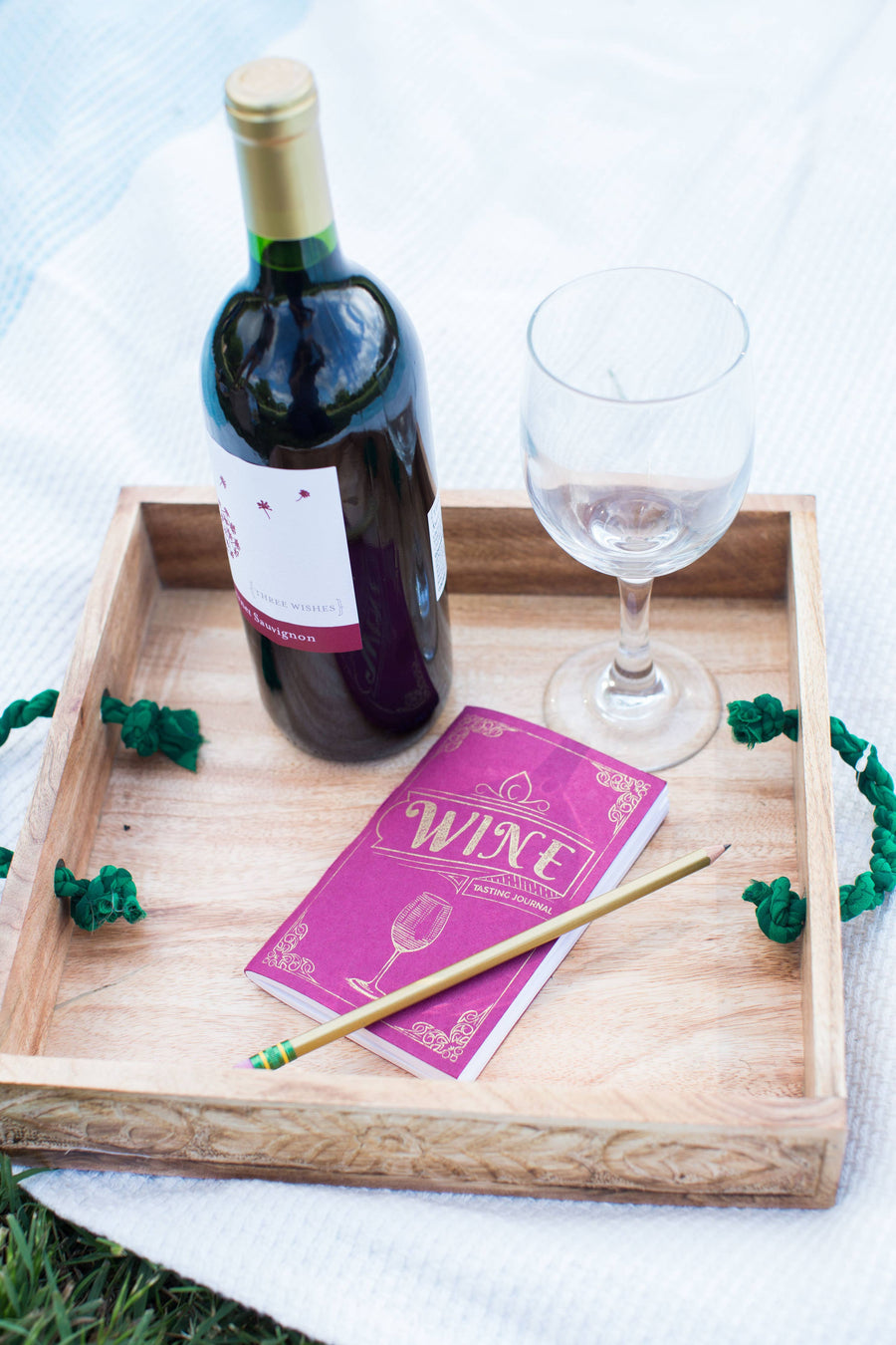 Wine Tasting Pocket Journal Recycled Paper