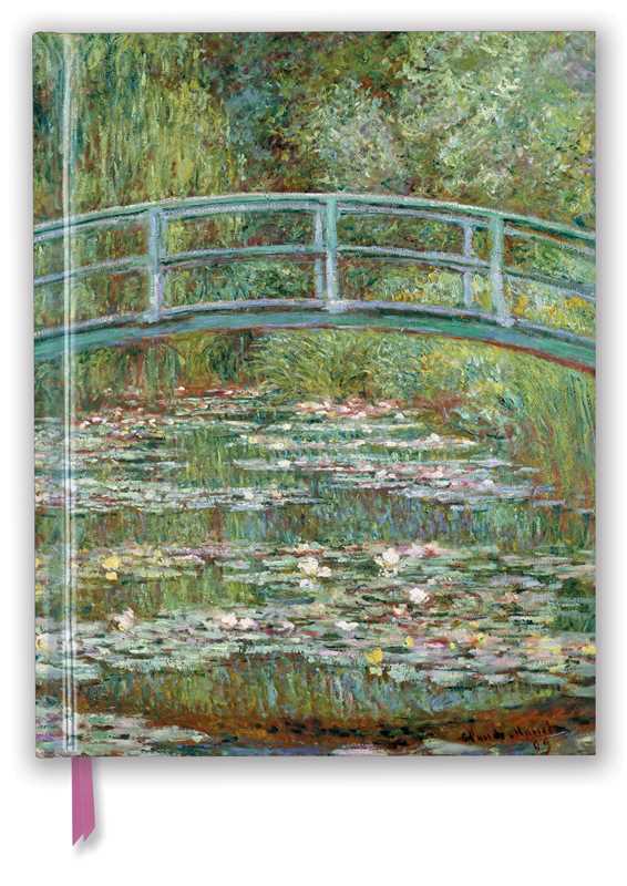 Claude Monet: Bridge over a Pond of Water Lilies Sketch Book