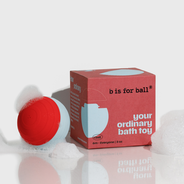 Your (Un)Ordinary Bath Toy b is for ball®: Blue Cotton Candy