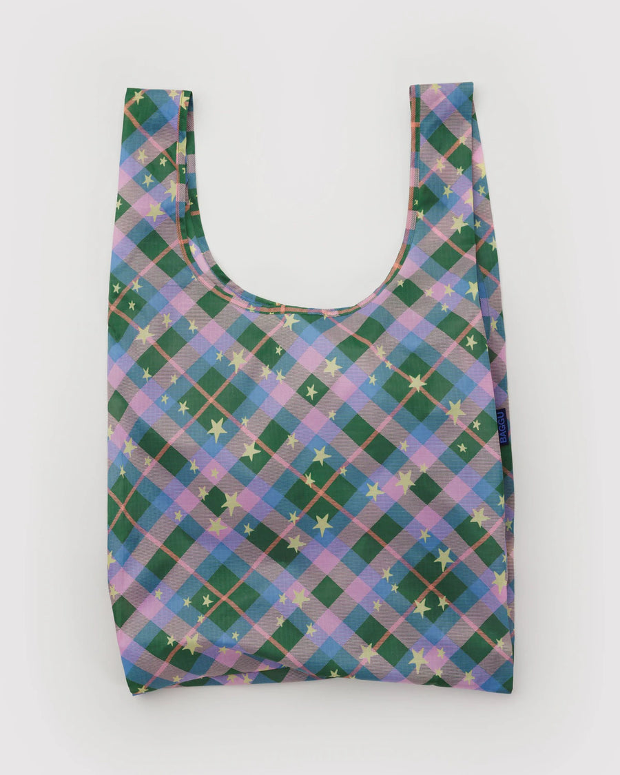 Standard BAGGU Green Star Plaid