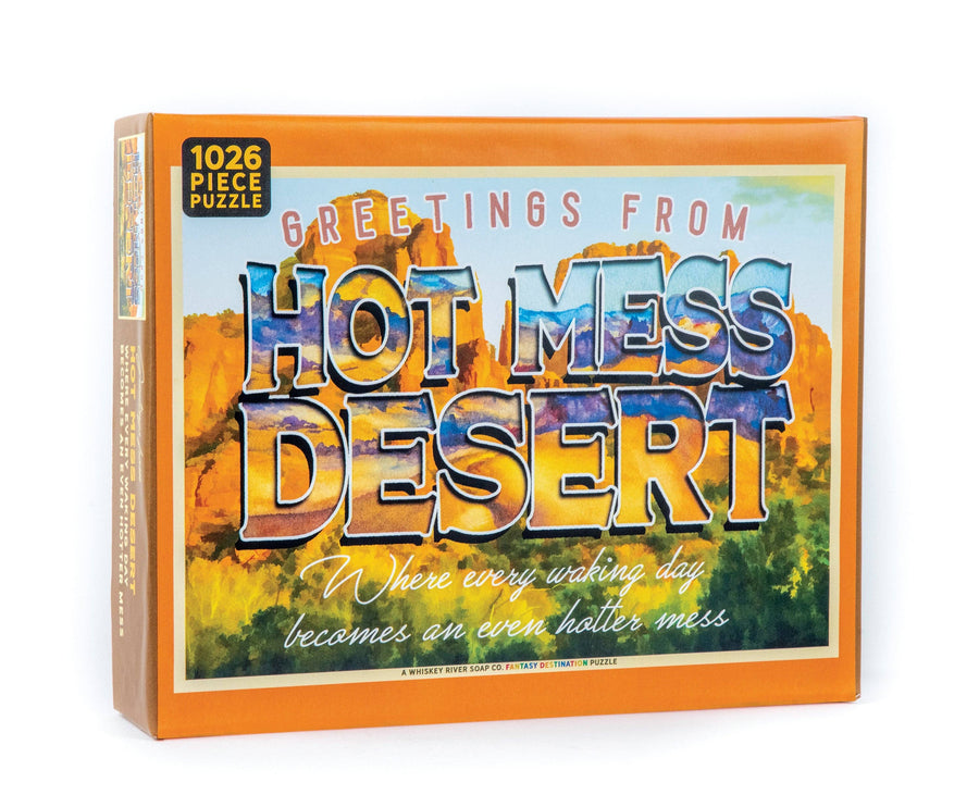 Greetings from the Hot Mess Desert | Funny Puzzle