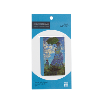Magnetic Bookmark Claude Monet: Woman with a Parasol