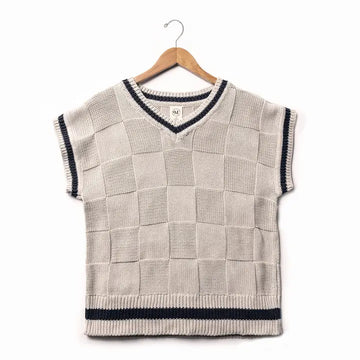 Organic Cotton Sweater Vest