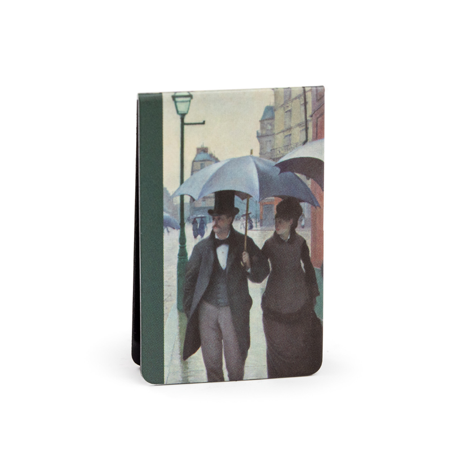 Magnetic Bookmark Gustave Caillebotte:  Paris; Rainy Day