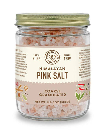 Himalayan Pink Culinary Crystal Salt - Coarse 19 oz
