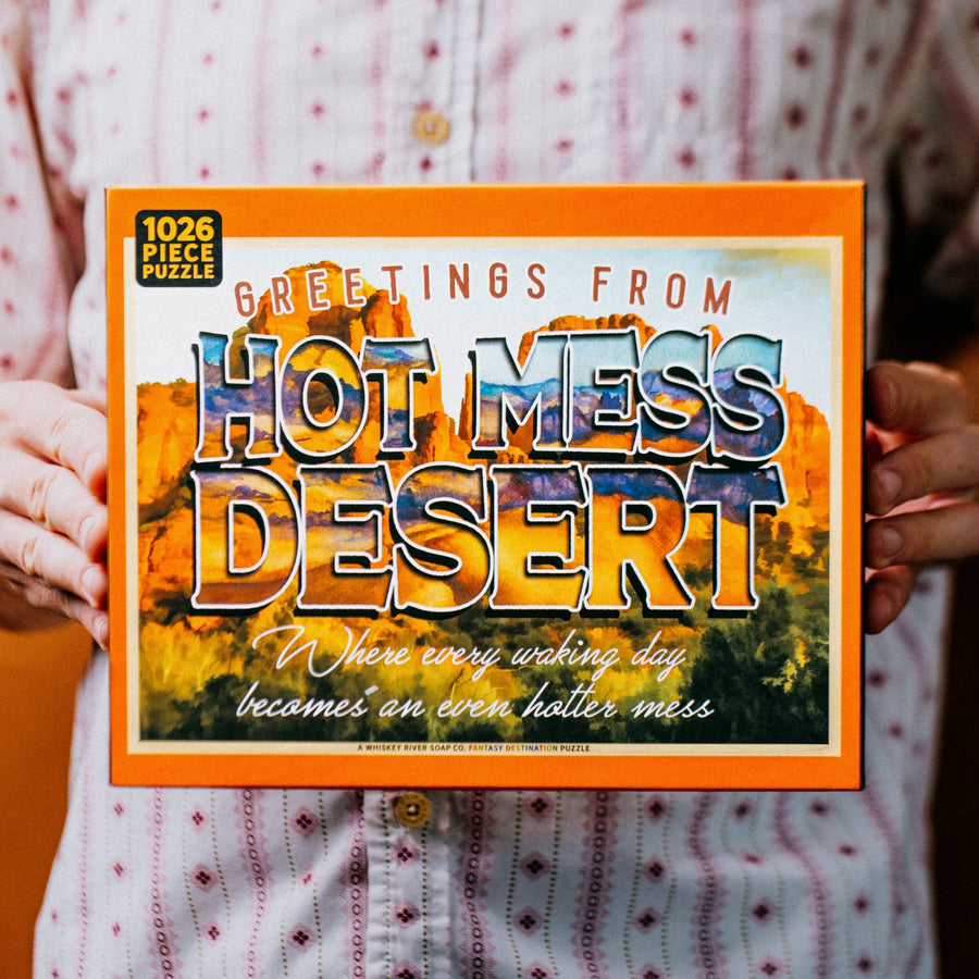 Greetings from the Hot Mess Desert | Funny Puzzle