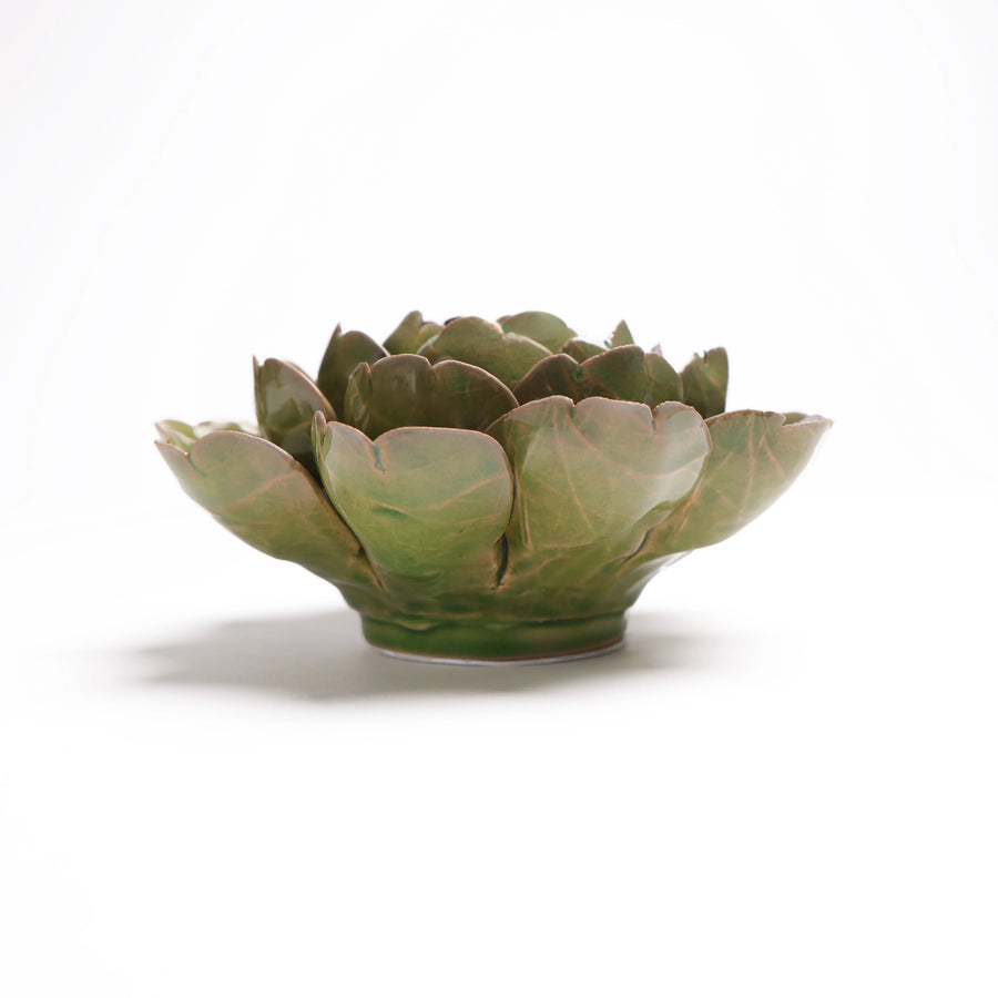 Ceramic Flower Wall Art Collection 11 Mofo Green