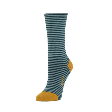 women's rose - organic cotton socks roll top - moonstone