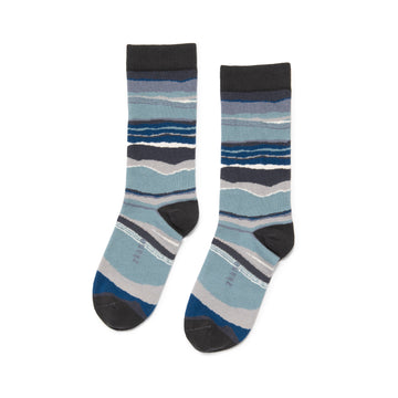 Zkano Men's Crew Socks Sierra Dusk