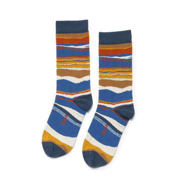 Zkano Men's Crew Socks Sierra Sunrise