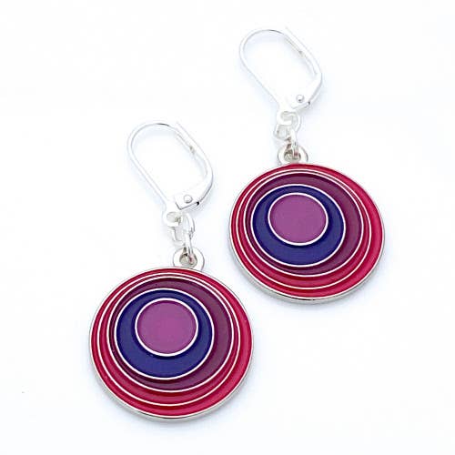 Color Study Earrings Pinks