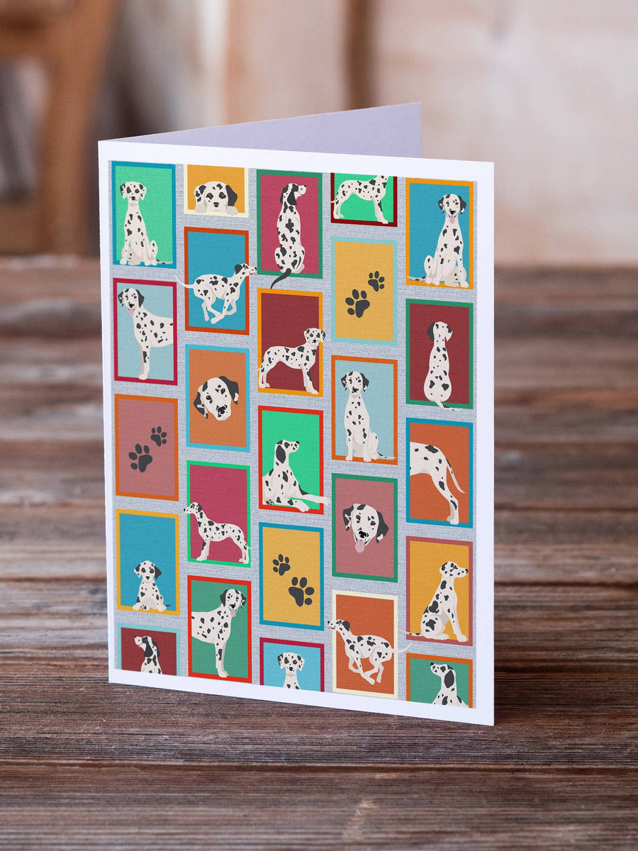 Lots of Dalmatians Greeting Cards