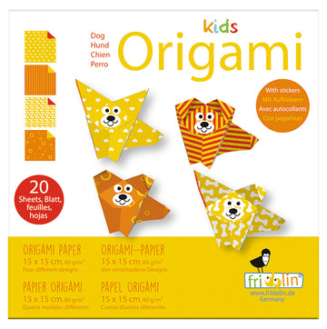 Kids Origami Dogs