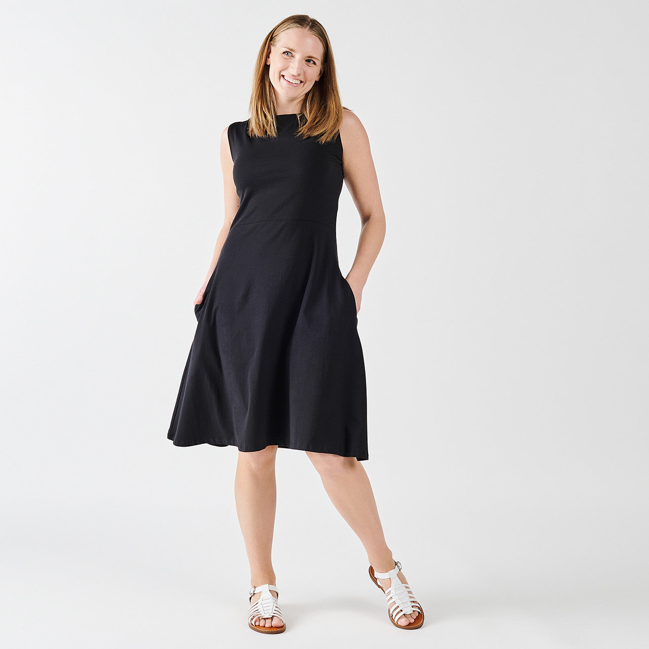 Organic Cotton Fit & Flare Dress – SHOP ARTS BMA