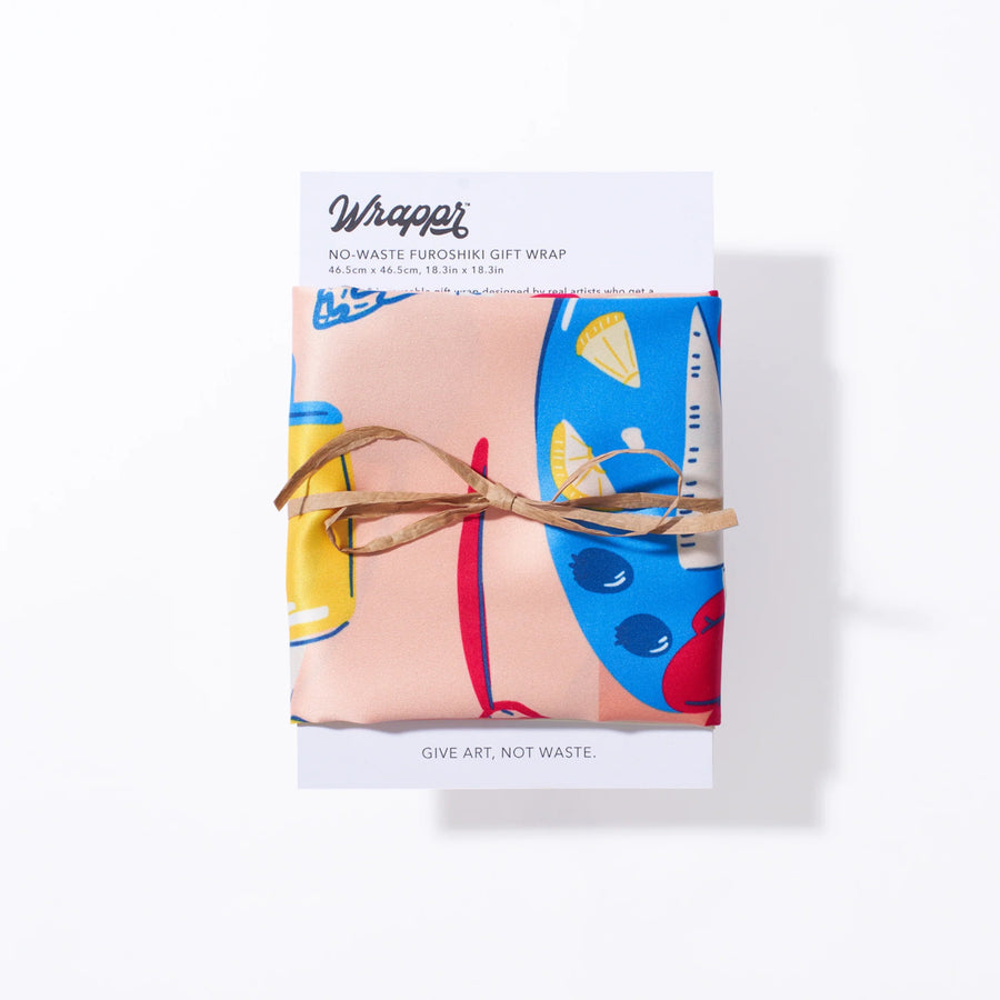 Together | Small Recycled Polyester Furoshiki Wrap