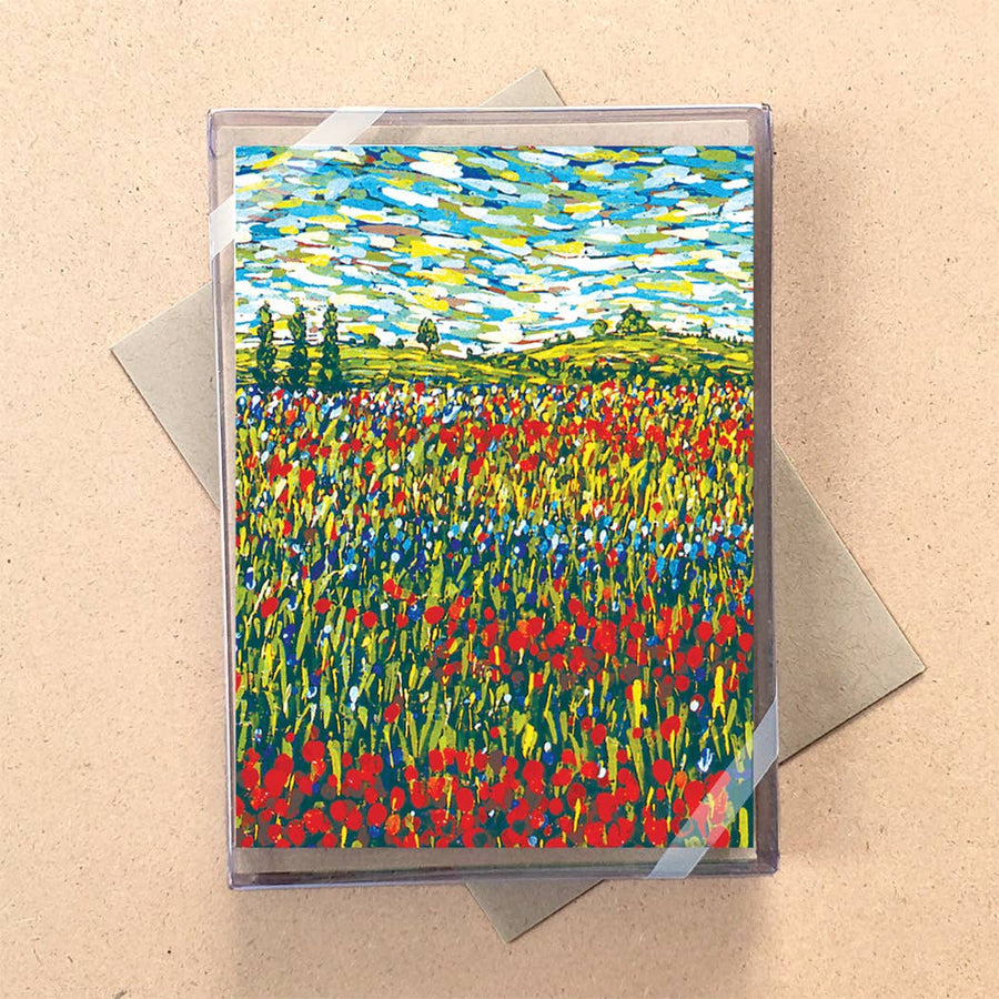 Summer Fields France Mini Boxed Cards