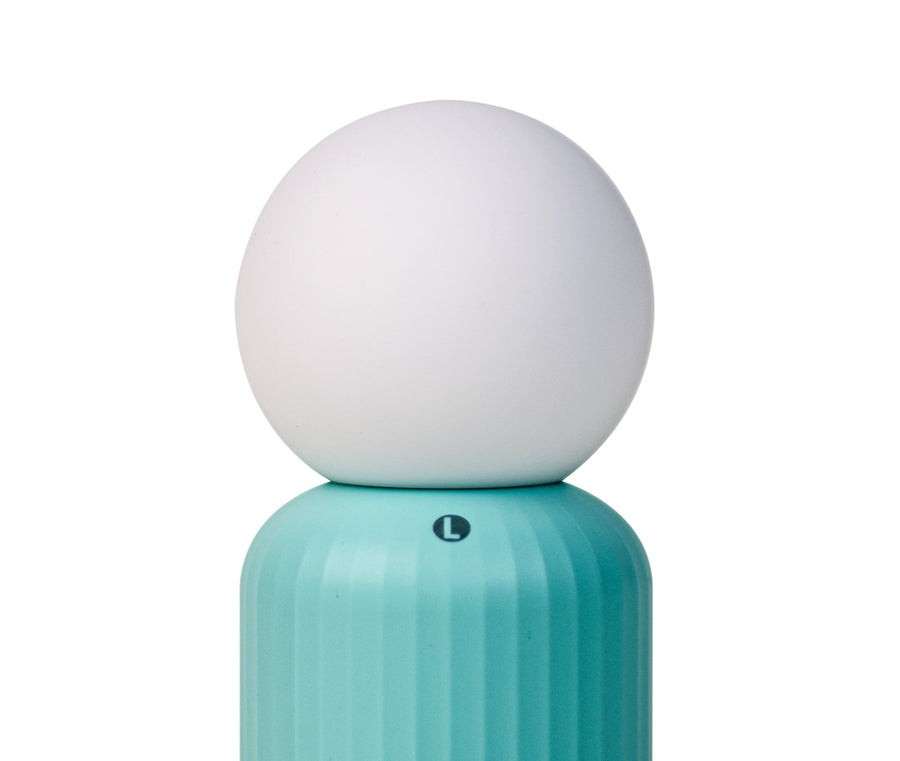 Skittle Wireless Lamp and Charger Mint Green