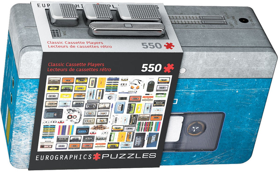 Retro Cassette Player 550 Piece Puzzle
