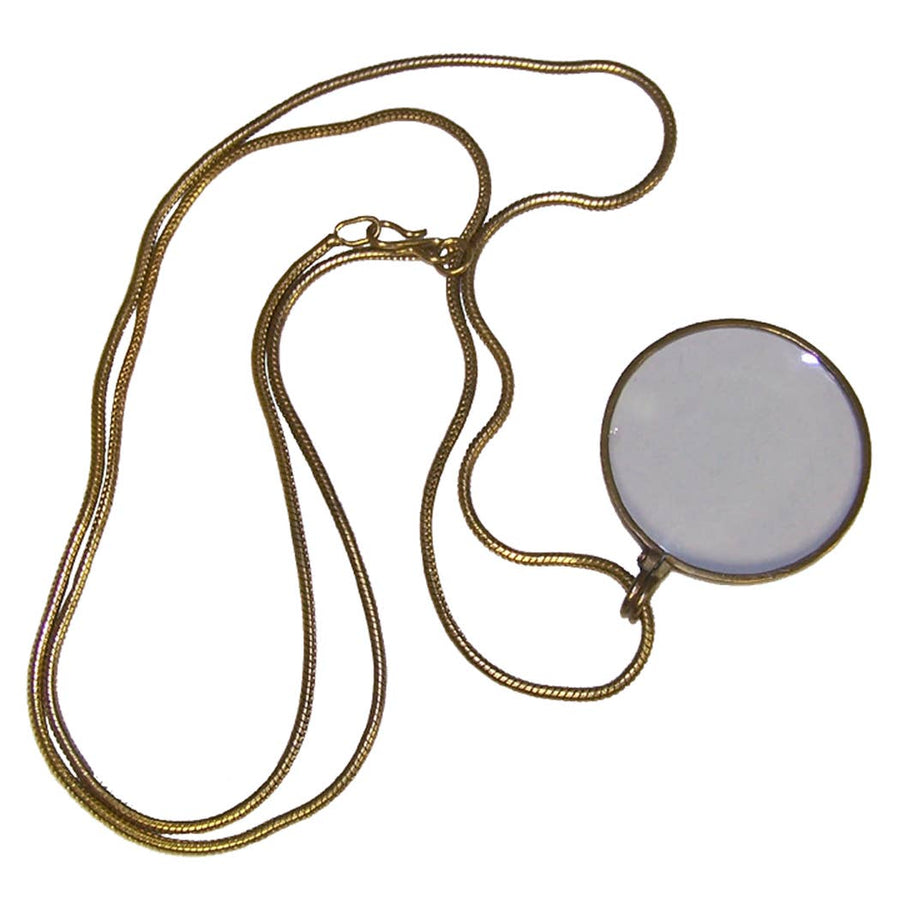 Antique Reproduction Magnifying Glass on Necklace