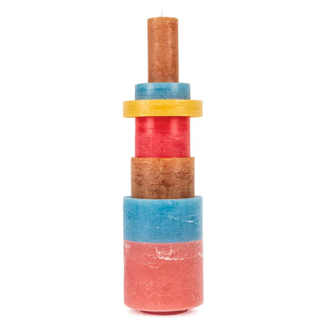 Stack Candle 07 - Multicolor