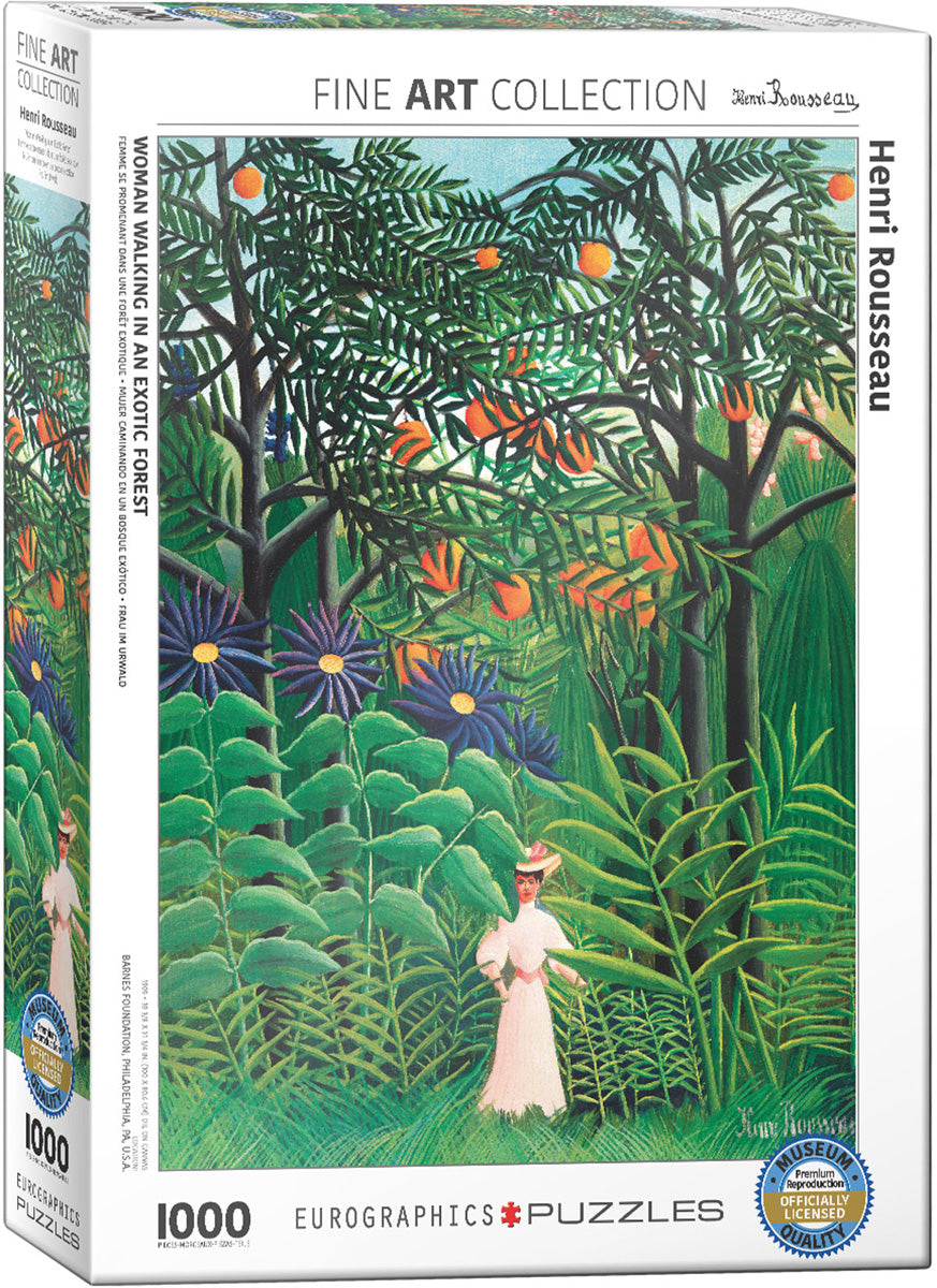 Henri Rousseau: Woman In An Exotic Forest