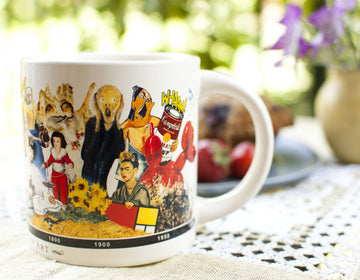 A Brief History of Art Mug