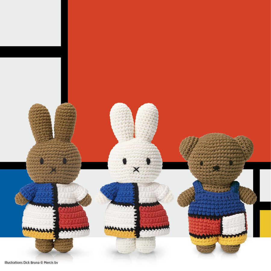 Boris with Piet Mondrian Overall