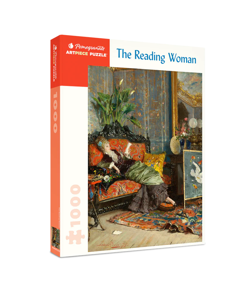 Lucius Rossi: The Reading Woman 1000-Piece Jigsaw Puzzle