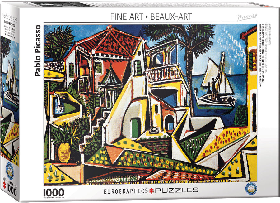 Picasso: Mediterranean Landscape Puzzle
