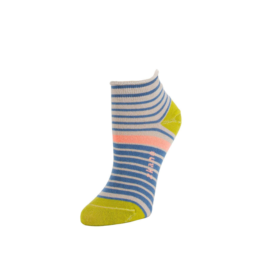 Zkano Rosette Women's Anklet Socks Linen