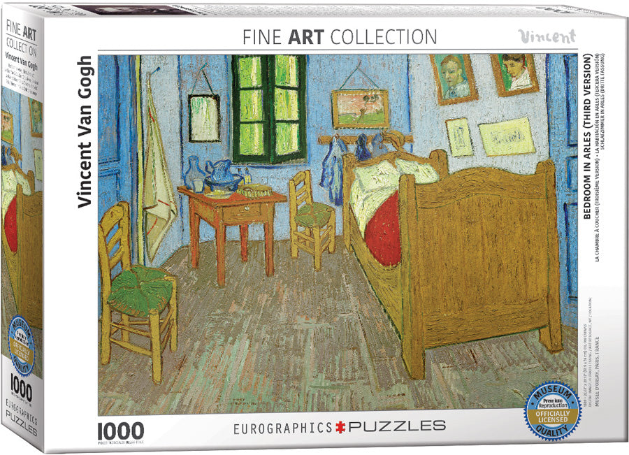 Vincent Van Gogh: Bedroom In Arles Puzzle
